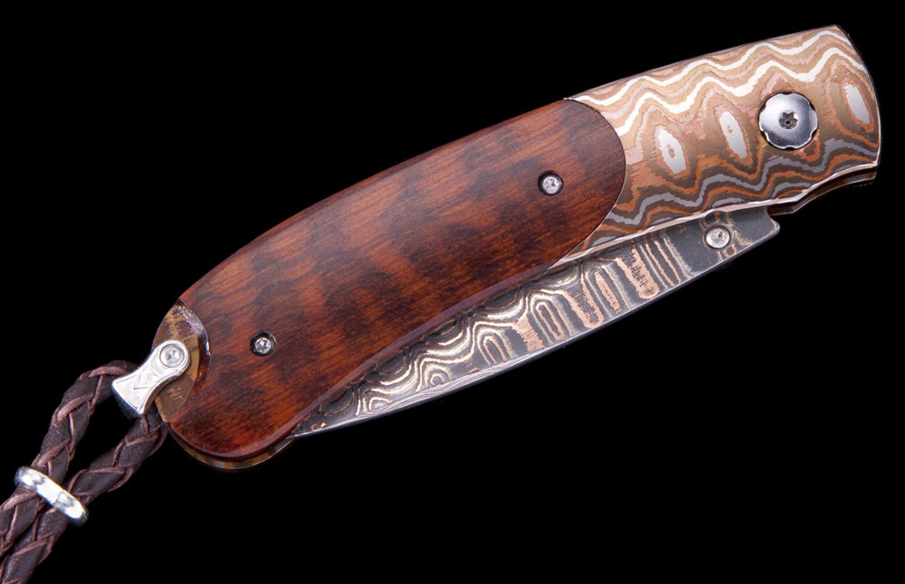 William Henry Limited Edition B09 Copperhead Knife Scrimshaw Gallery