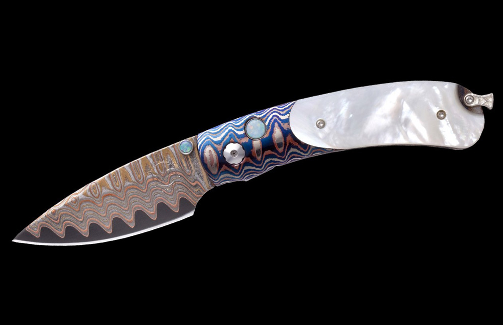 William Henry Kestrel B09WMPC Series Knife Scrimshaw Gallery