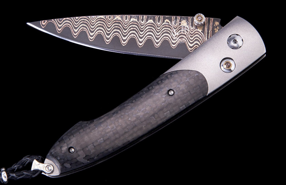 William Henry Limited Edition B10 Transistor Knife - Scrimshaw Gallery