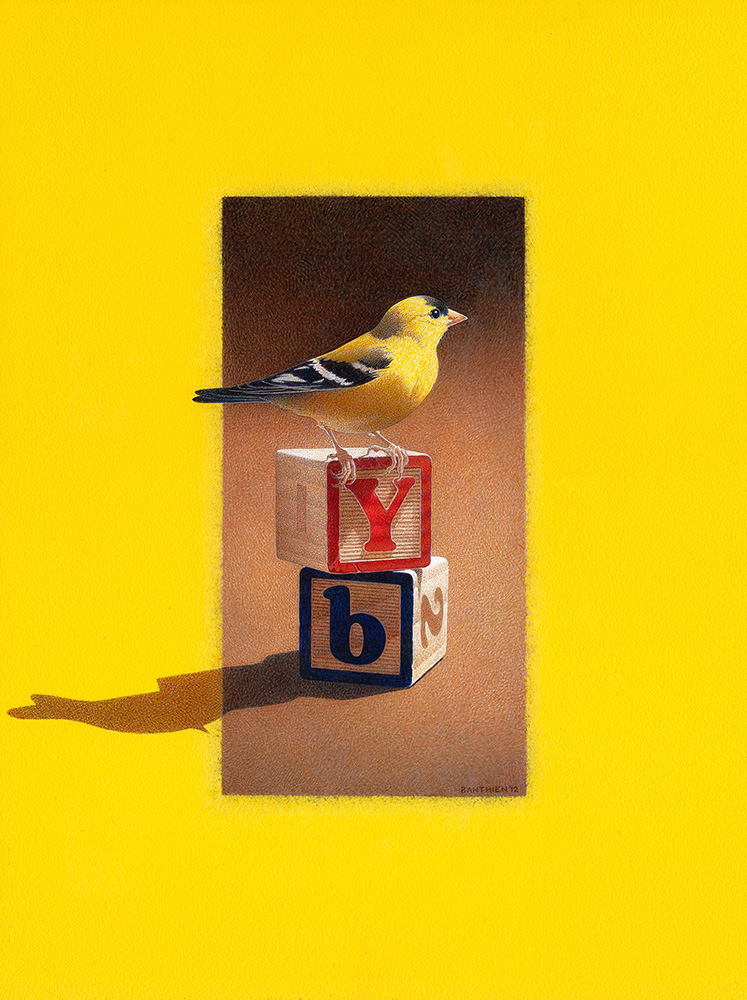 Barbara Banthien Limited Edition Print - Yellow Bird