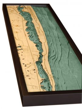 Bathymetric Map Jupiter Island, Florida