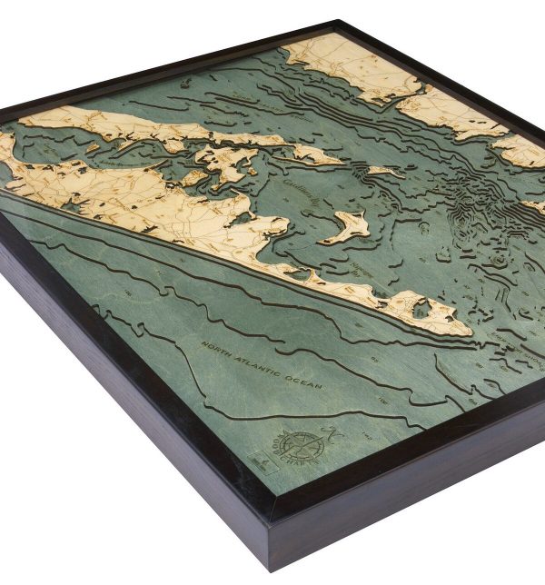 Bathymetric Map Bathymetric Map Long Hamptons and East Long Island