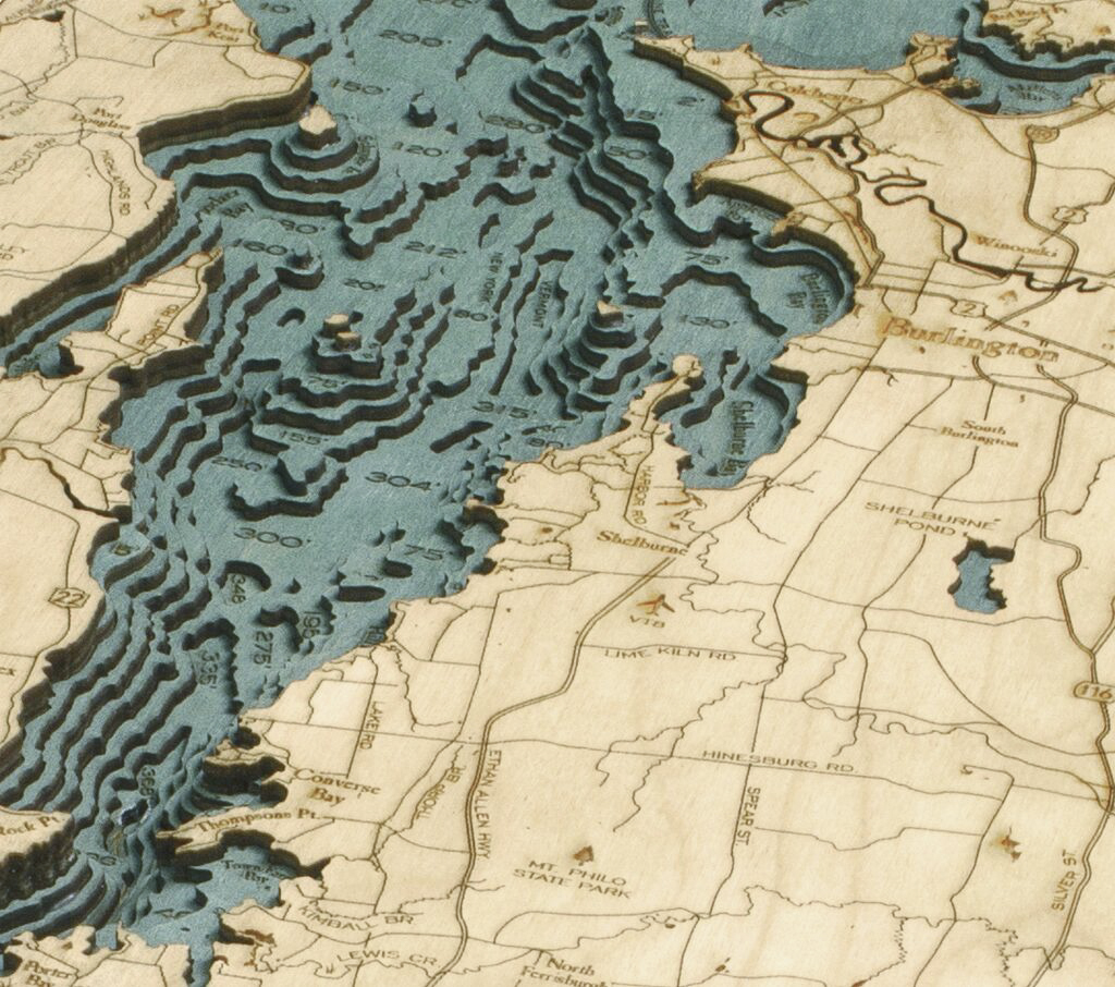 Bathymetric NewYork LakeChamplain3 