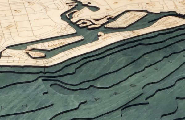 Bathymetric Map Newport Beach, California