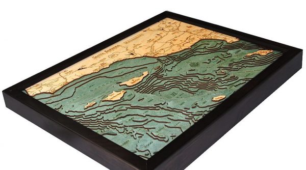 Bathymetric Map Santa Barbara, California