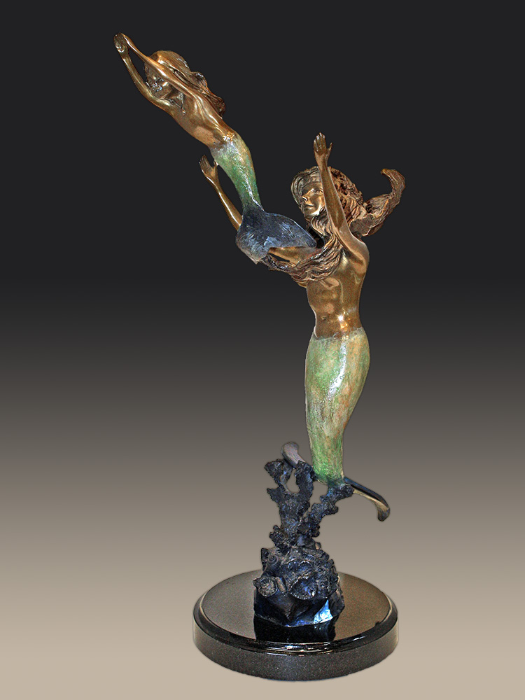 Chris Bell Limited Edition Bronze - Letting Go
