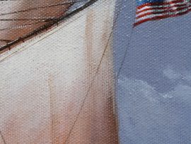 Paul Deacon Original Oil Painting - Baltimore Clipper