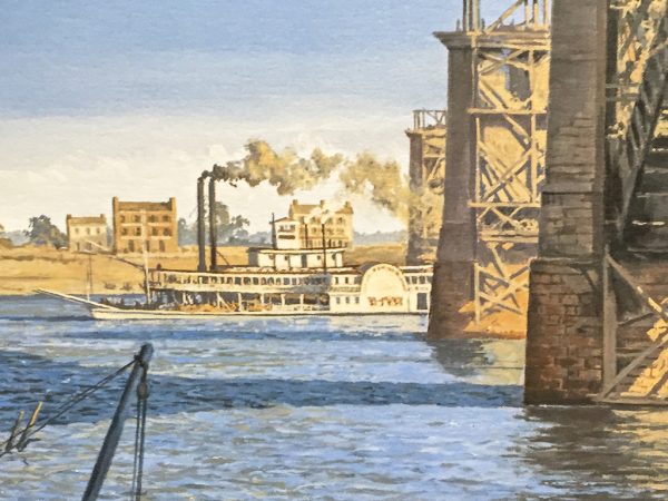 Gary Lucy Limited Edition Print - The Eads Bridge