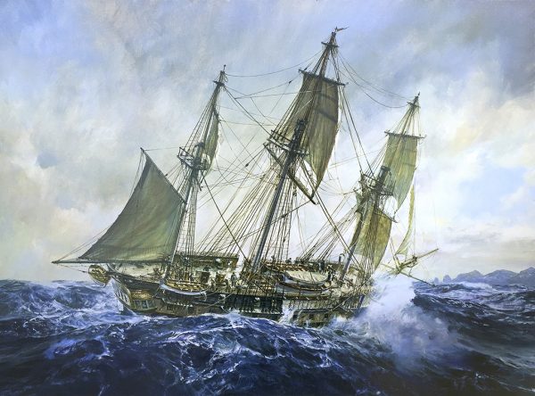 Geoff Hunt - Blue At The Mizzen