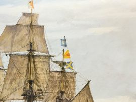 Geoff Hunt Print - England Expects…