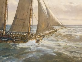 Geoff Hunt Print - General Washington’s Wolfpack