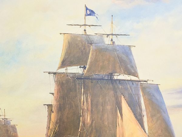 Geoff Hunt Print - H.M.S. Agamemnon