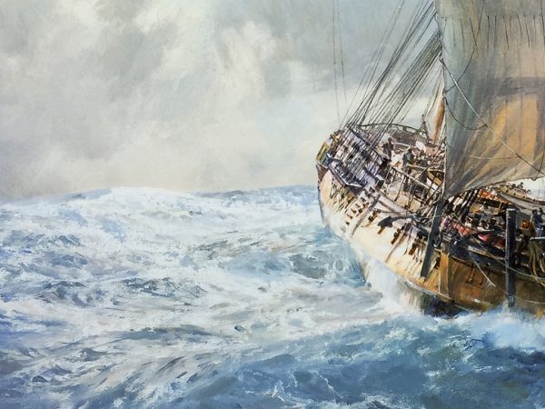 Geoff Hunt Print - H.M.S. Artemis