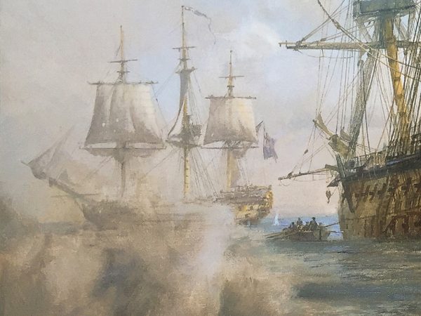 Geoff Hunt Print - H.M.S. Augusta