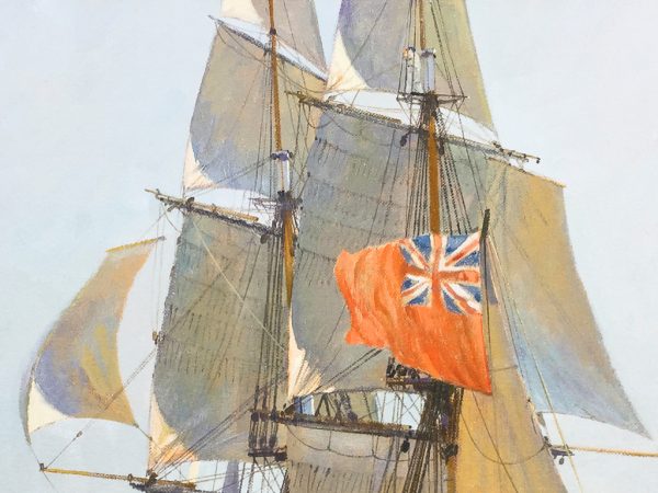 Geoff Hunt Print - H.M.S. Fantome