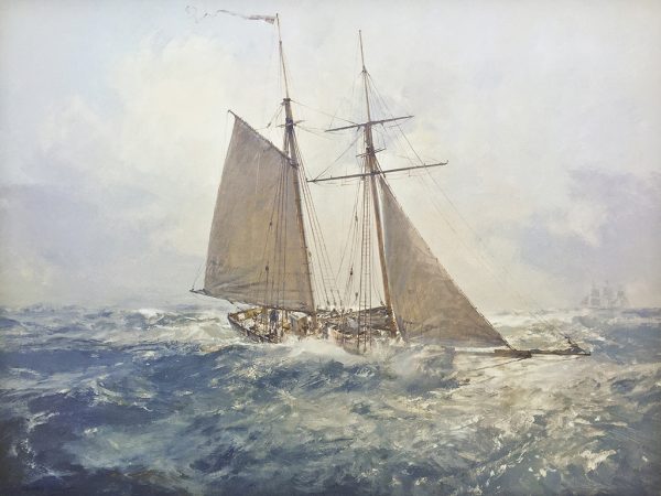 Geoff Hunt Print - H.M.S. Pickle