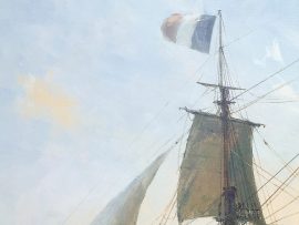 Geoff Hunt Print - Le Bucentaure