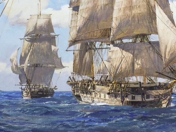 Geoff Hunt Print - West Indies Squadron