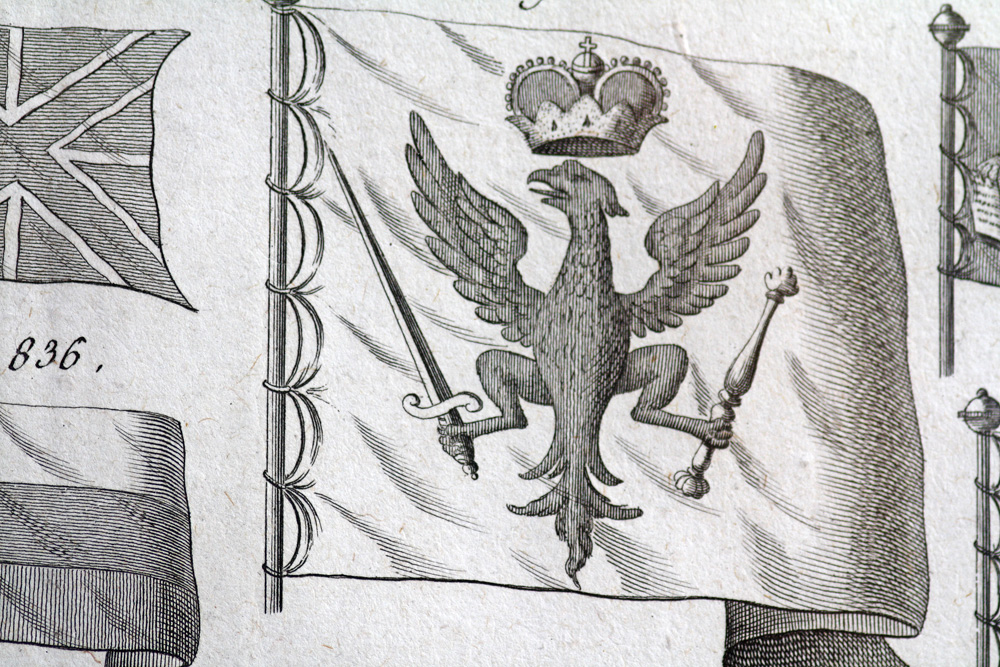 French Royal Navy Maritime Flags 1787