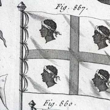 French Royal Navy Maritime Flags (1787) - Scrimshaw Gallery