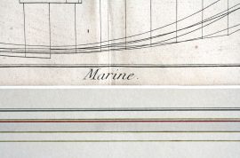 French Royal Navy Battleship Plans, 1787