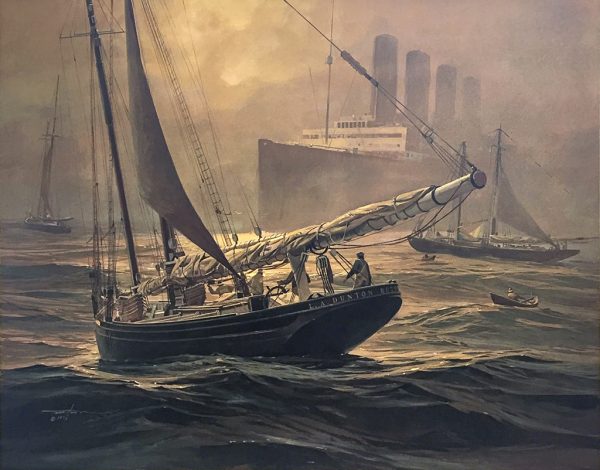 Thomas Hoyne Limited Edition Print – Fog Peril