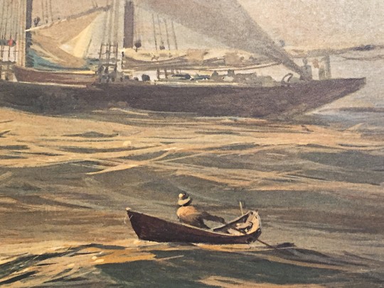 Thomas Hoyne Limited Edition Print - Fog Peril - Scrimshaw Gallery