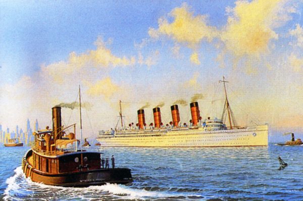 James Flood Limited Edition Print - RMS Mauretania