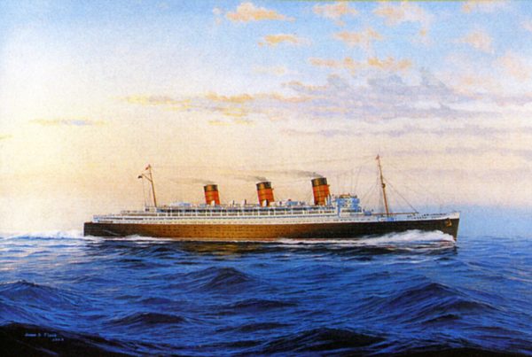 James Flood Limited Edition Print - RMS Queen Mary