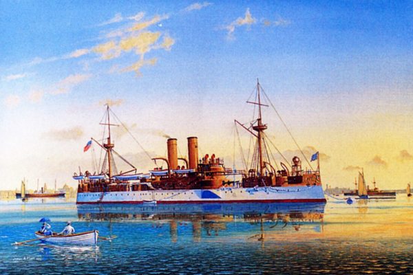 James Flood Limited Edition Print - USS Maine