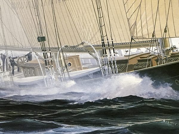 John Mecray Limited Edition Print - An Atlantic Passing