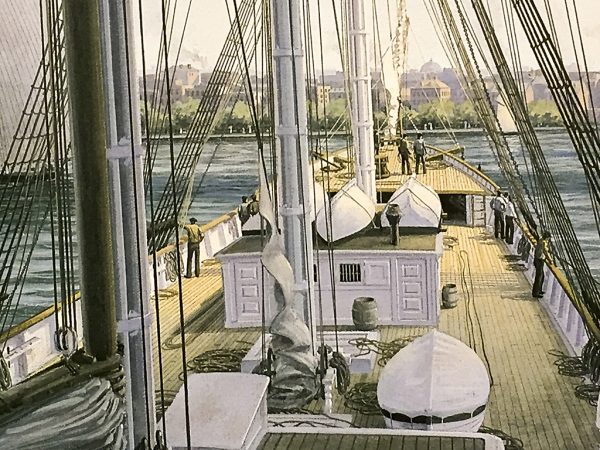 John Mecray Limited Edition Print - New York Harbour