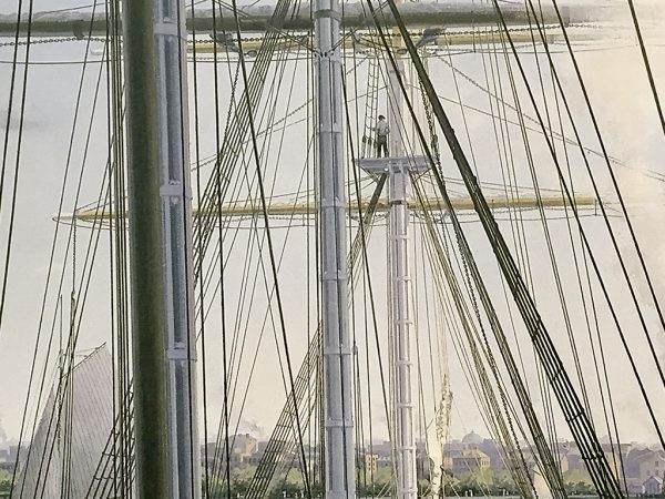 John Mecray Limited Edition Print - New York Harbour