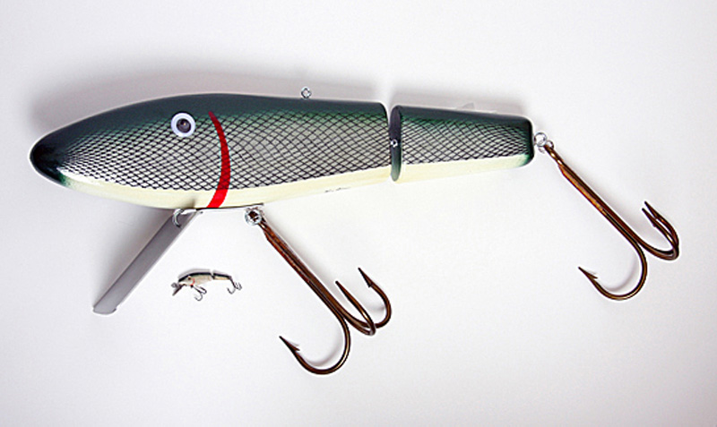 Ken Picou - Jointed Minnow Lure Sculpture
