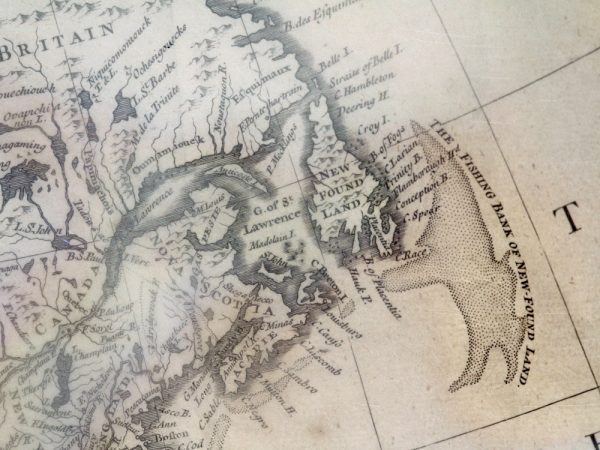 Antique Map of North America c. 1745