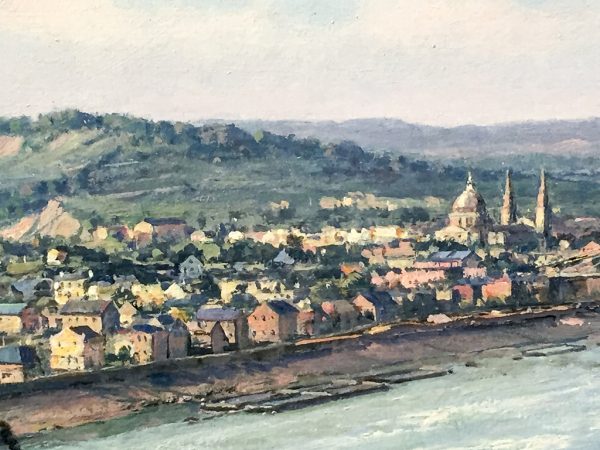 John Stobart - Cincinnati: A View from Mt. Adams c. 1875