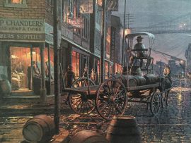 John Stobart - New York: East River Arrival c. 1884