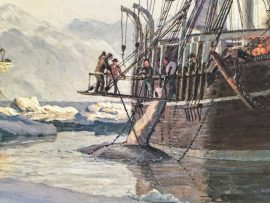 John Stobart - Whaling In The Arctic: The 