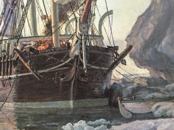 John Stobart - Whaling In The Arctic: The "Charles W. Morgan" in 1884