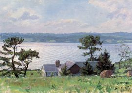 John Stobart - A View Over the Sakonnet River