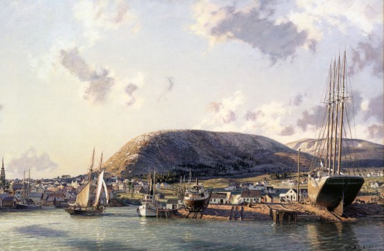 絵画 E BATES < HARBOR VIEW > 絵画 GEORGE BATES < HARBOR VIEW > GEORGE BATES Canadian Two