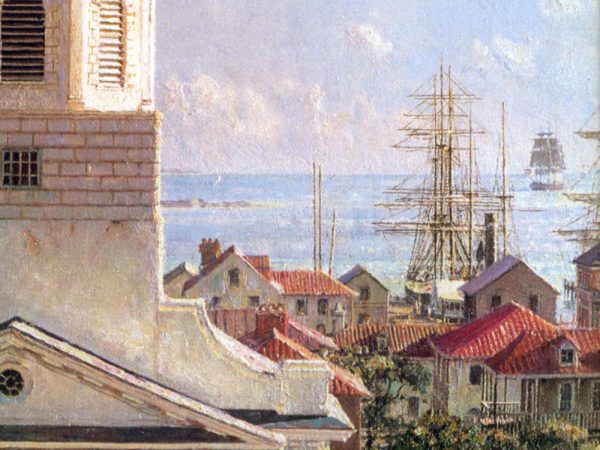 John Stobart - Charleston: Over the Rooftops in 1870