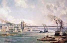 John Stobart - Cincinnati: Queen City of the West in 1876