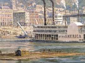 John Stobart - Cincinnati: Queen City of the West in 1876