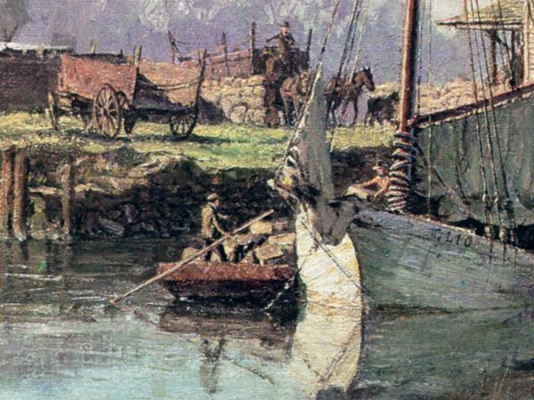 John Stobart - Darien: Rings End Landing in 1900