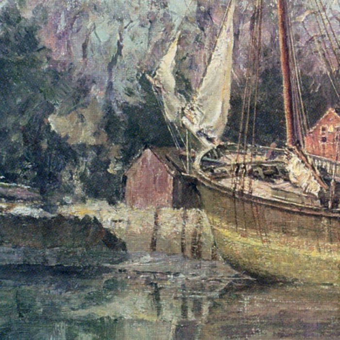 John Stobart Darien Rings End Landing in 1900 Scrimshaw Gallery