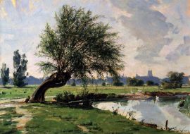 John Stobart - Dedham Vale: A View From the Banks of the River Stour