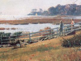 John Stobart - Five Mile River, Rowayton c. 1920