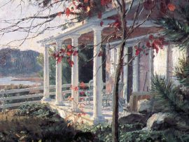 John Stobart - Five Mile River, Rowayton c. 1920