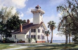 John Stobart - Haig Point Lighthouse, Daufuskie Island, S.C.